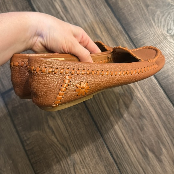 Jack Rogers Brown Leather Loafers - Picture 6 of 6